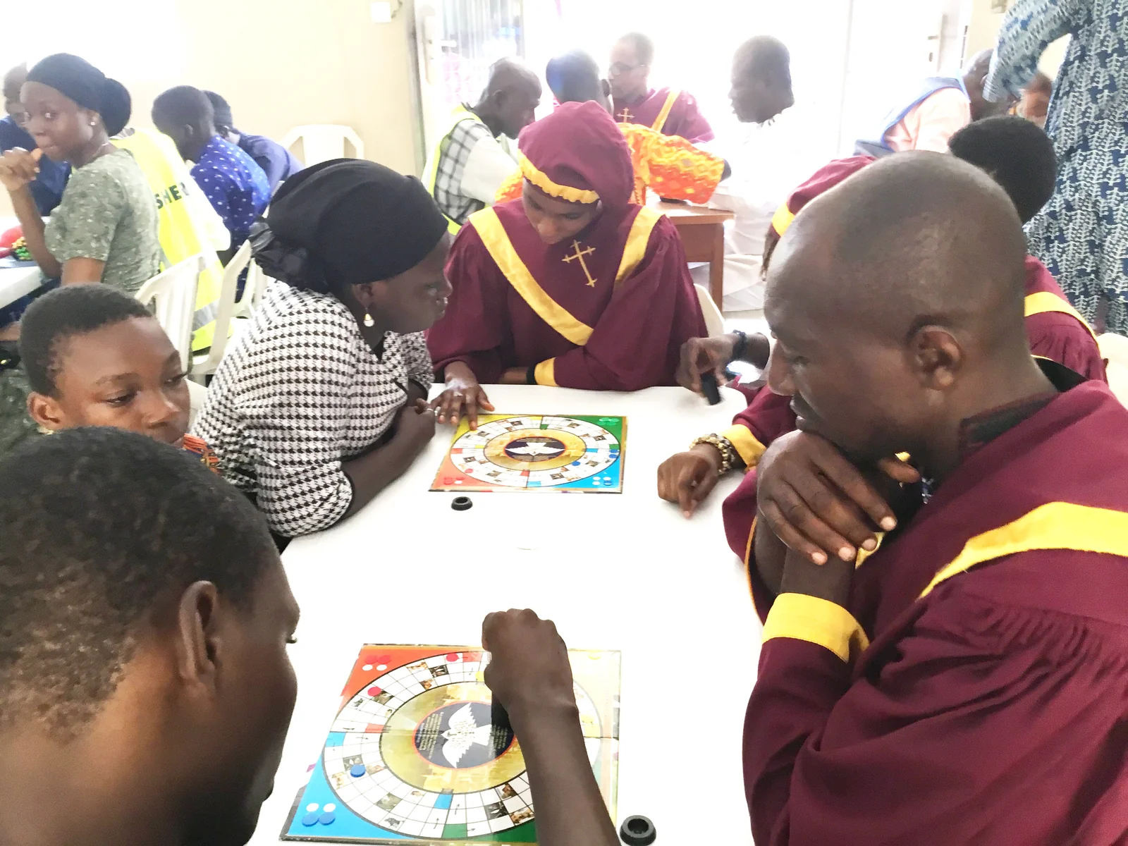 Ministering through games in a Church in Lagos.jpg
