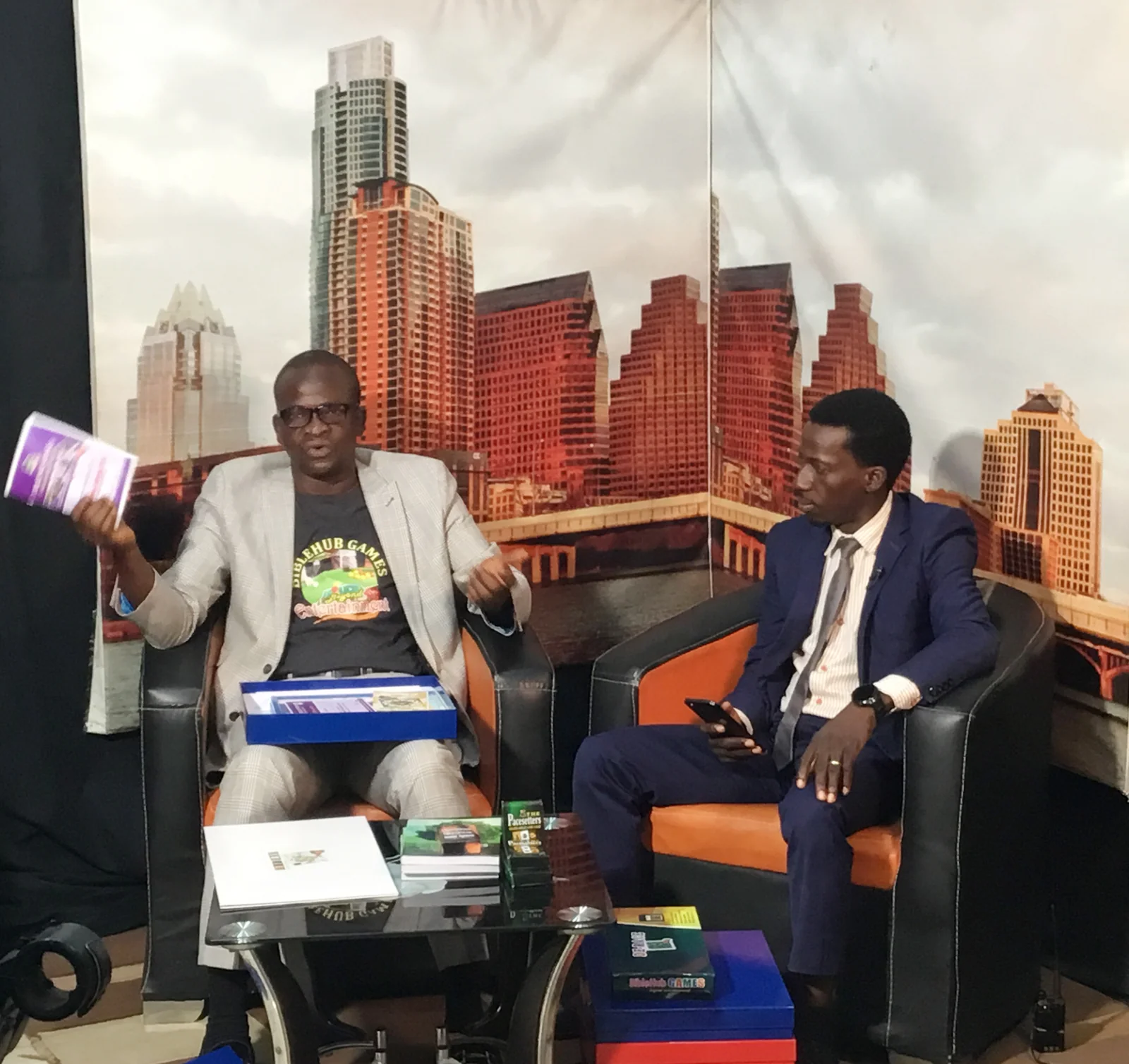 Promoting the Games Discipleship course on New Frontiers TV
