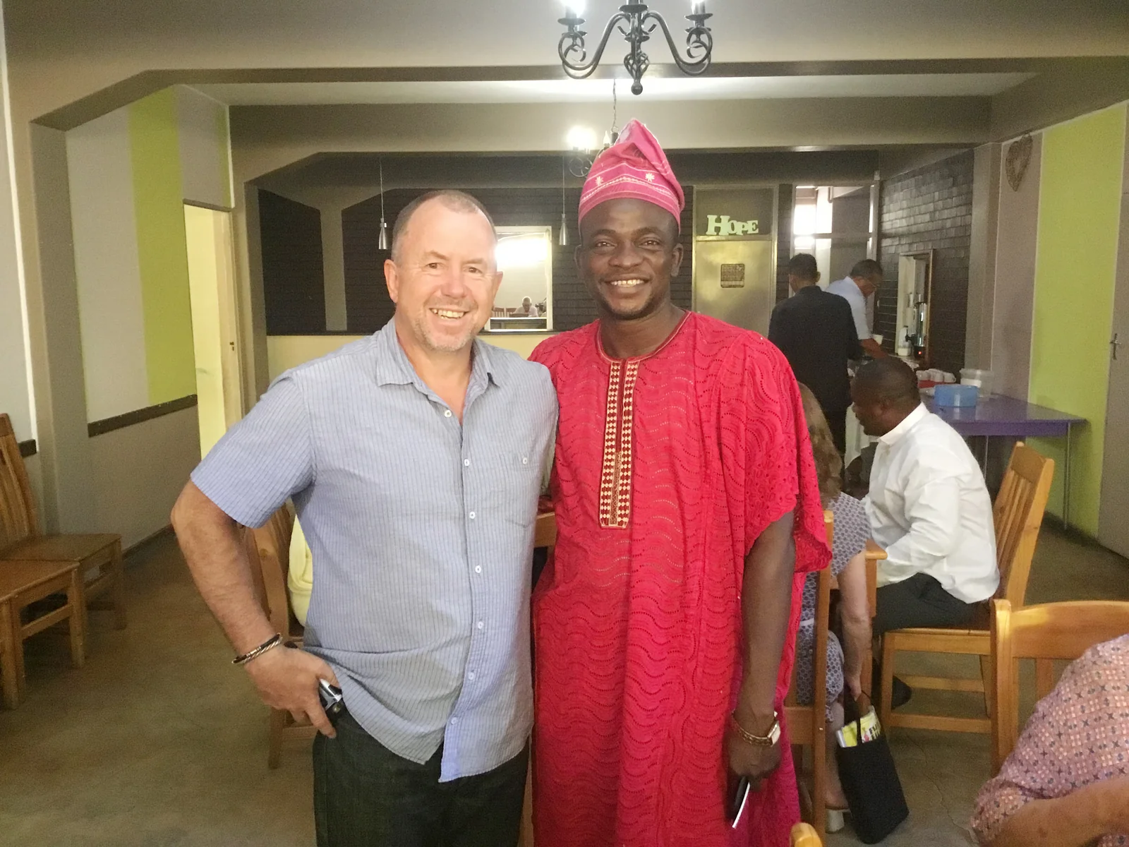 With the Pastor of Mondeor Baptist Church South Africa in 2018.jpg