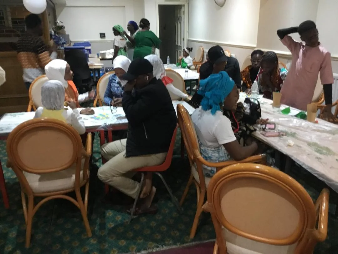 Gamers during the Nigeria at 66 Build Naija Ludo session in Liverpool.