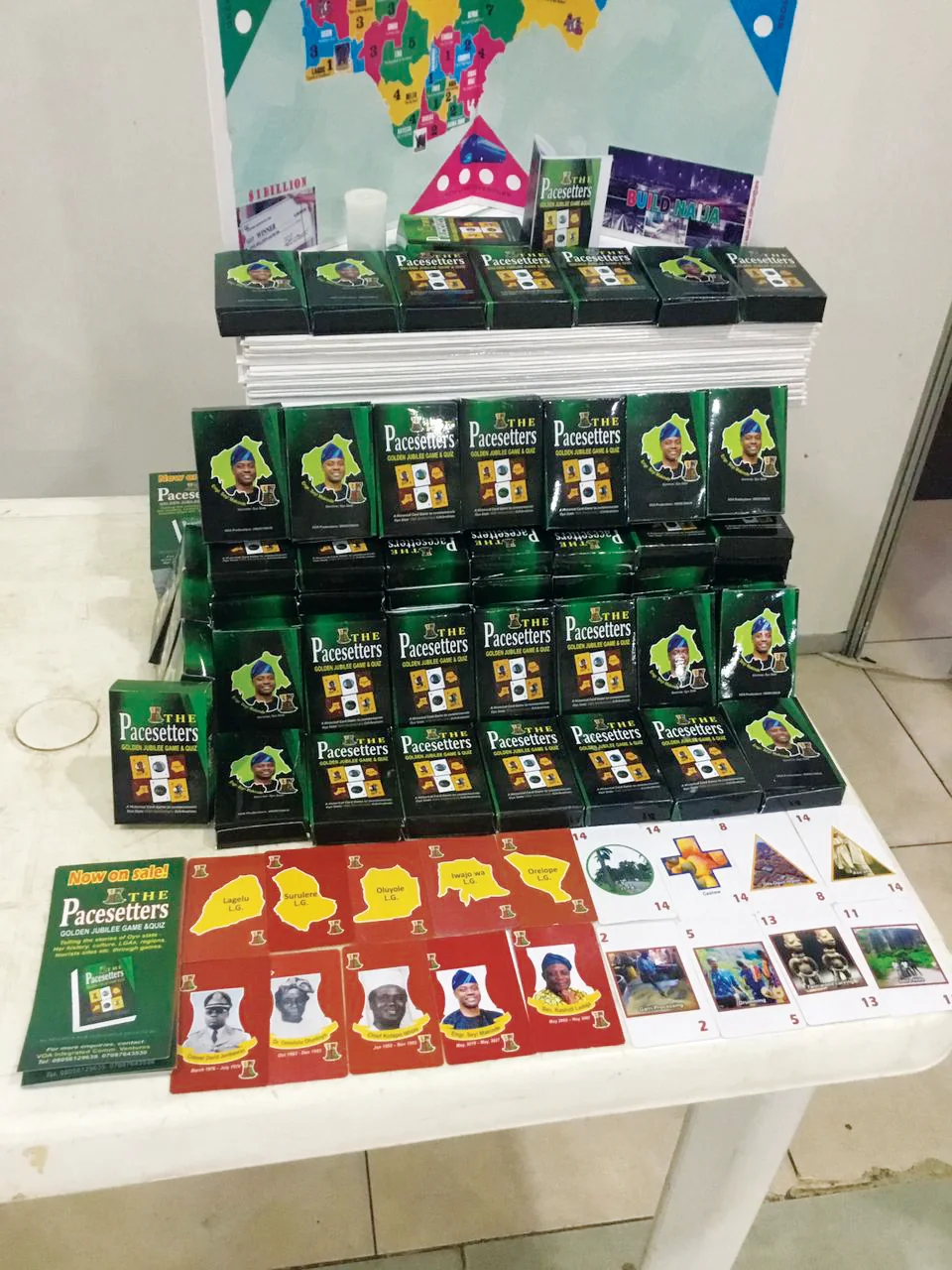 Exhibiting Pacesetters game at Oyo state Tourism summit in May 2026.jpg