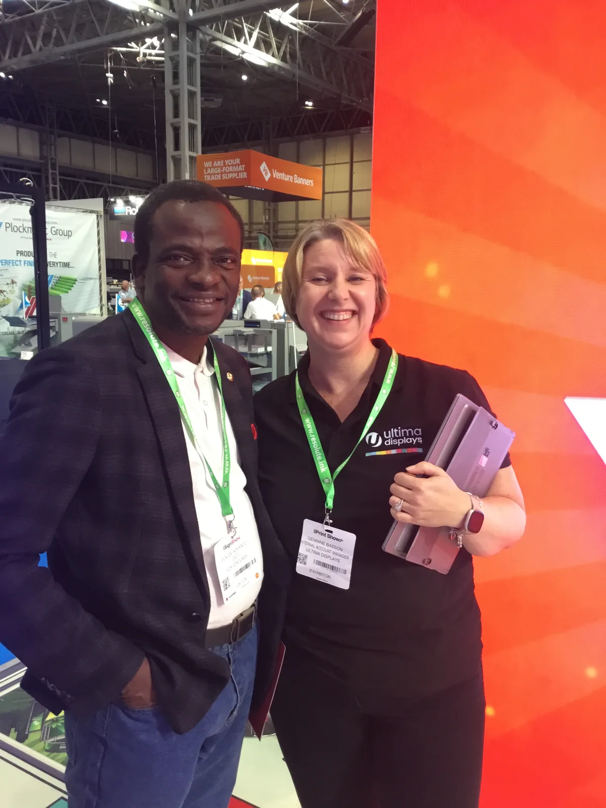 At The Print Show 2026 at the NEC in Birmingham.