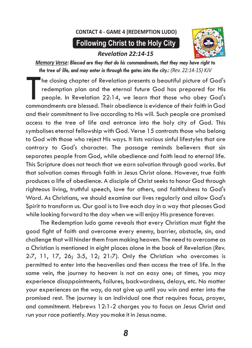 Christian Foundation course, page 9 of 12