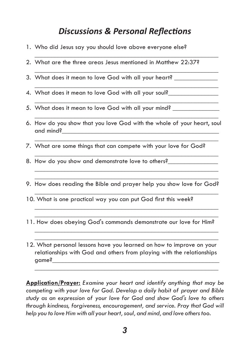 Christian Growth course, page 4 of 12