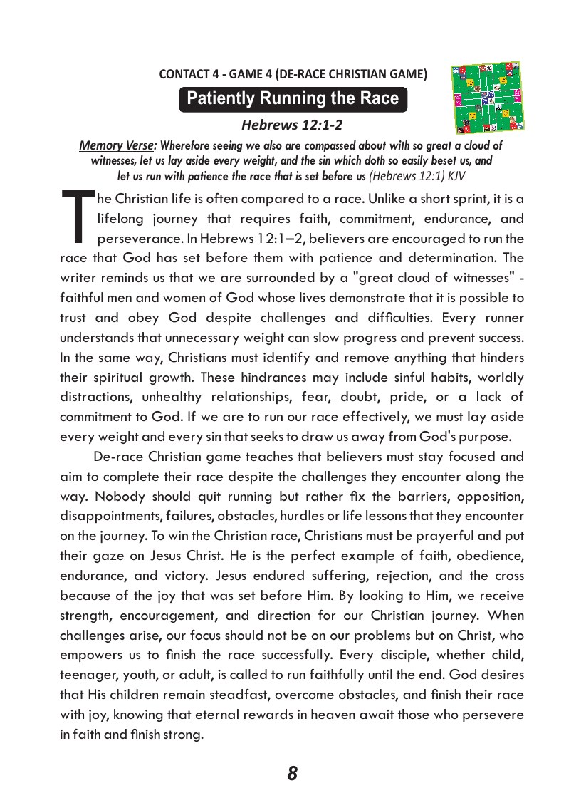 Christian Growth course, page 9 of 12