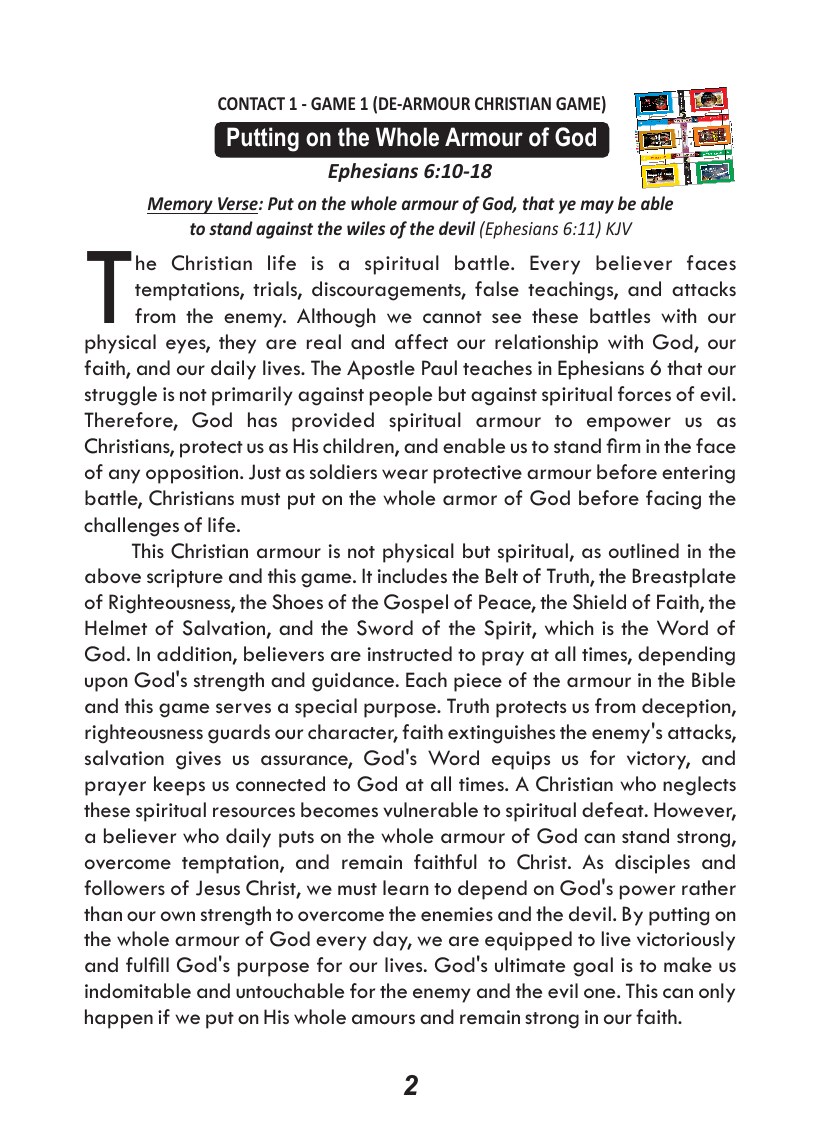 Christian Empowerment course, page 3 of 10
