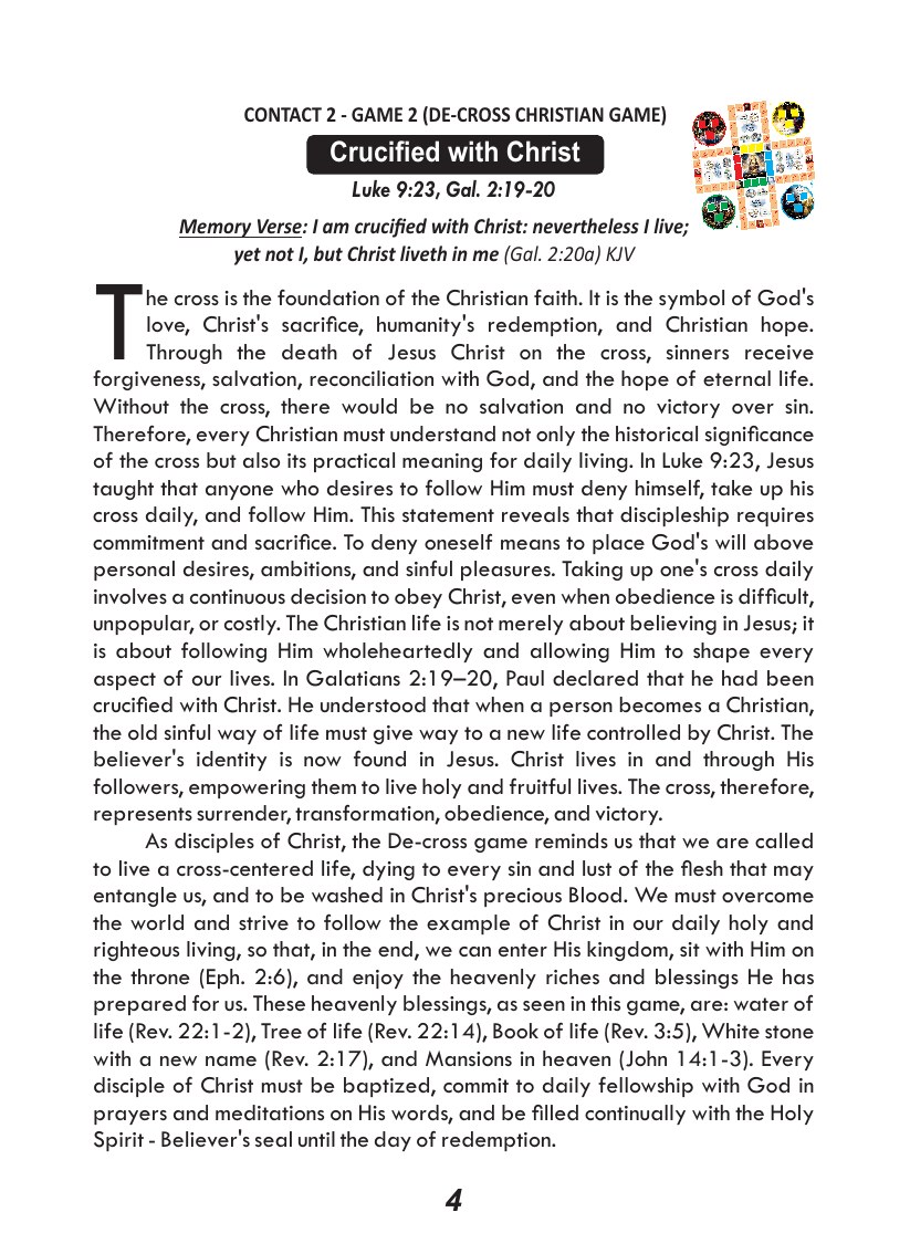 Christian Hope course, page 5 of 12
