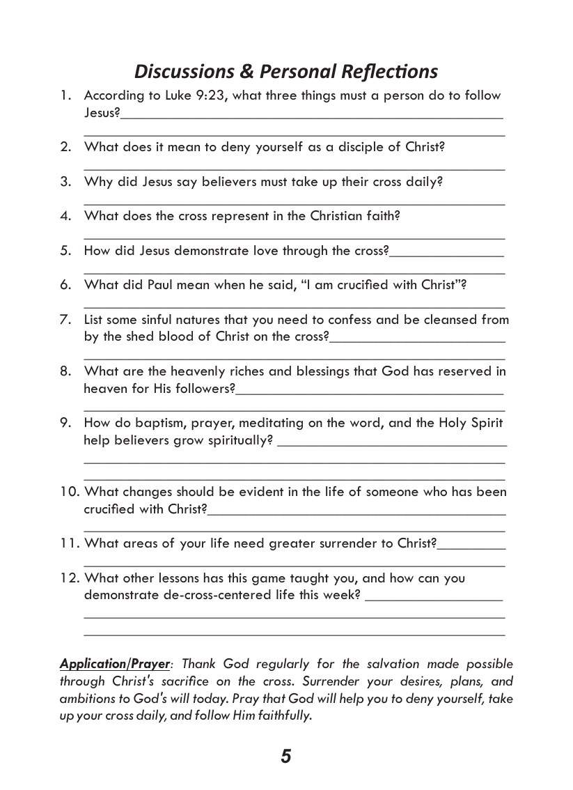 Christian Hope course, page 6 of 12